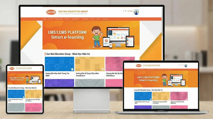 Nền tảng giảng dạy ngoại ngữ trực tuyến Smart E-learning 7 Nen tang giang day ngoai ngu truc tuyen Smart E learning 1