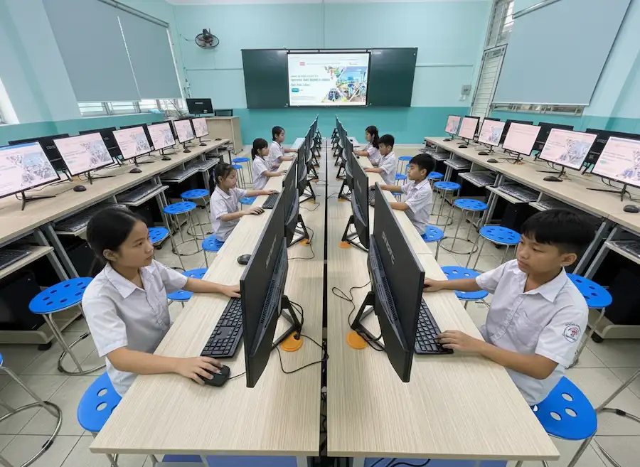Phòng Lab ngoại ngữ kỹ thuật số